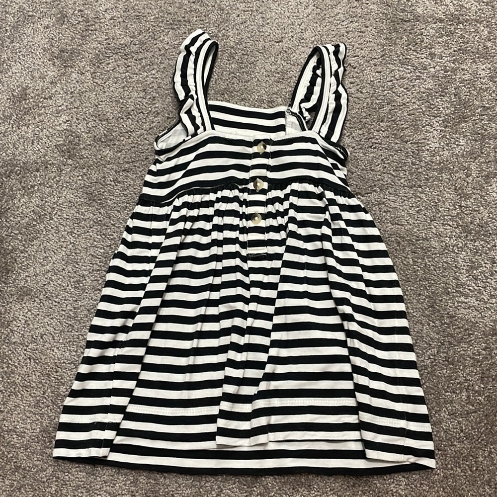 Kate Quinn Striped Pinafore Dress - Picture 5 of 8